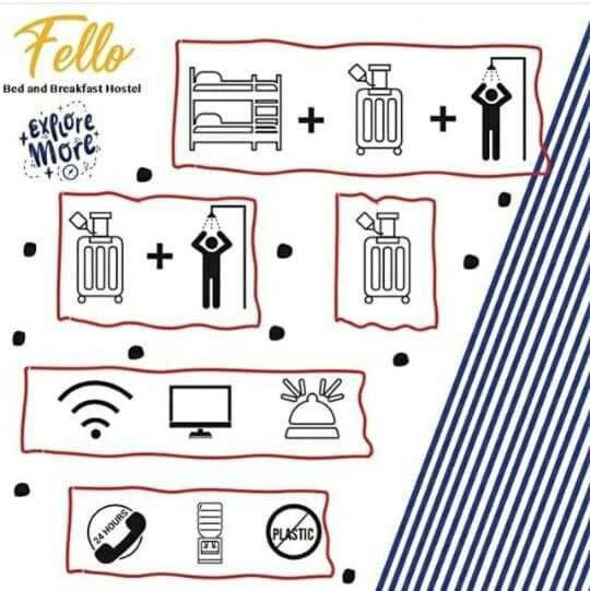 Fello B&B Hostel Legian  Luaran gambar